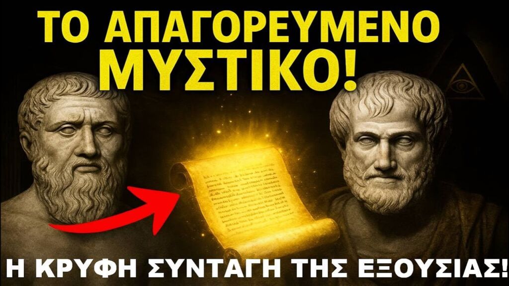 Αριστοτέλης & Πλάτωνας ΑΠΟΚΑΛΥΠΤΟΥΝ τη Μυστική Συνταγή της Εξουσίας (Ακόμα και Σήμερα!)Άκου να δεις