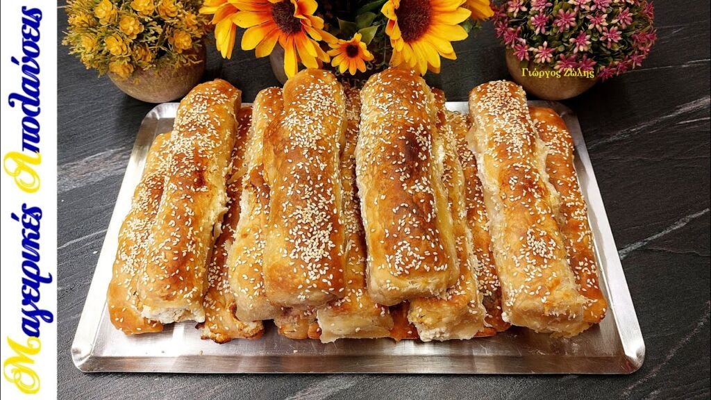 🧀 Τυροπιτάκια – Φλογέρες! Τυροπιτάκια με Σπιτικό Φύλλο χωρίς Πλάστη! Το Φύλλο Ανοίγει με Ένα Χάιδεμα